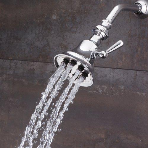 Speakman Speakman Retro S-3015 8-Jet Shower Head, 2.5 GPM, Polished Chrome