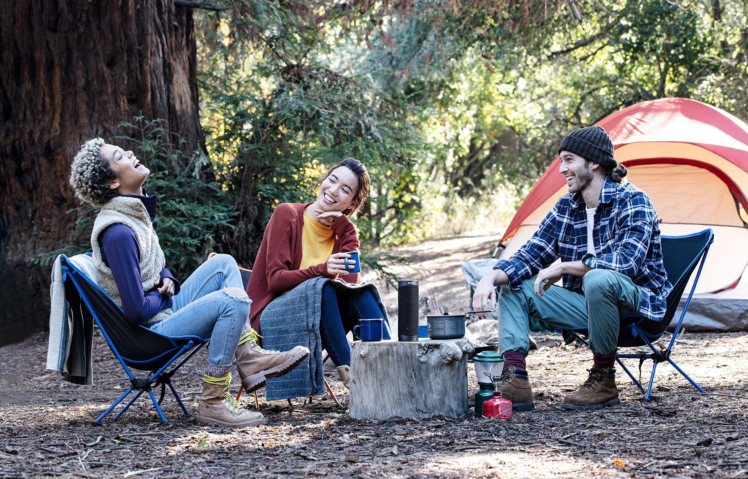 Sony Sony SRS-XB23 - Super-Portable, Powerful and Durable, Waterproof, Wireless Bluetooth Speaker with Extra BASS Black (Renewed)