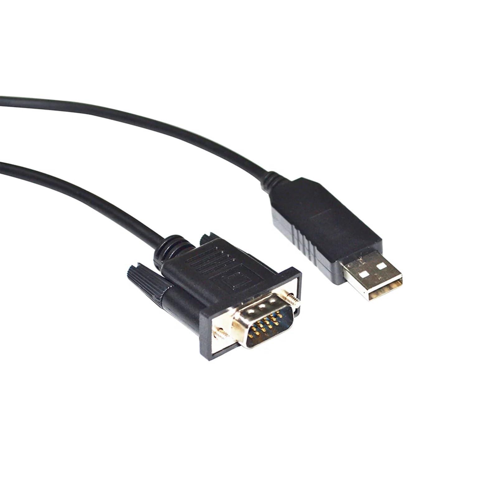 COKYIS USB to VGA 15-PIN Male Adapter Serial DEBUG Communication Cable for Motion Controllers to PC(3 metres)