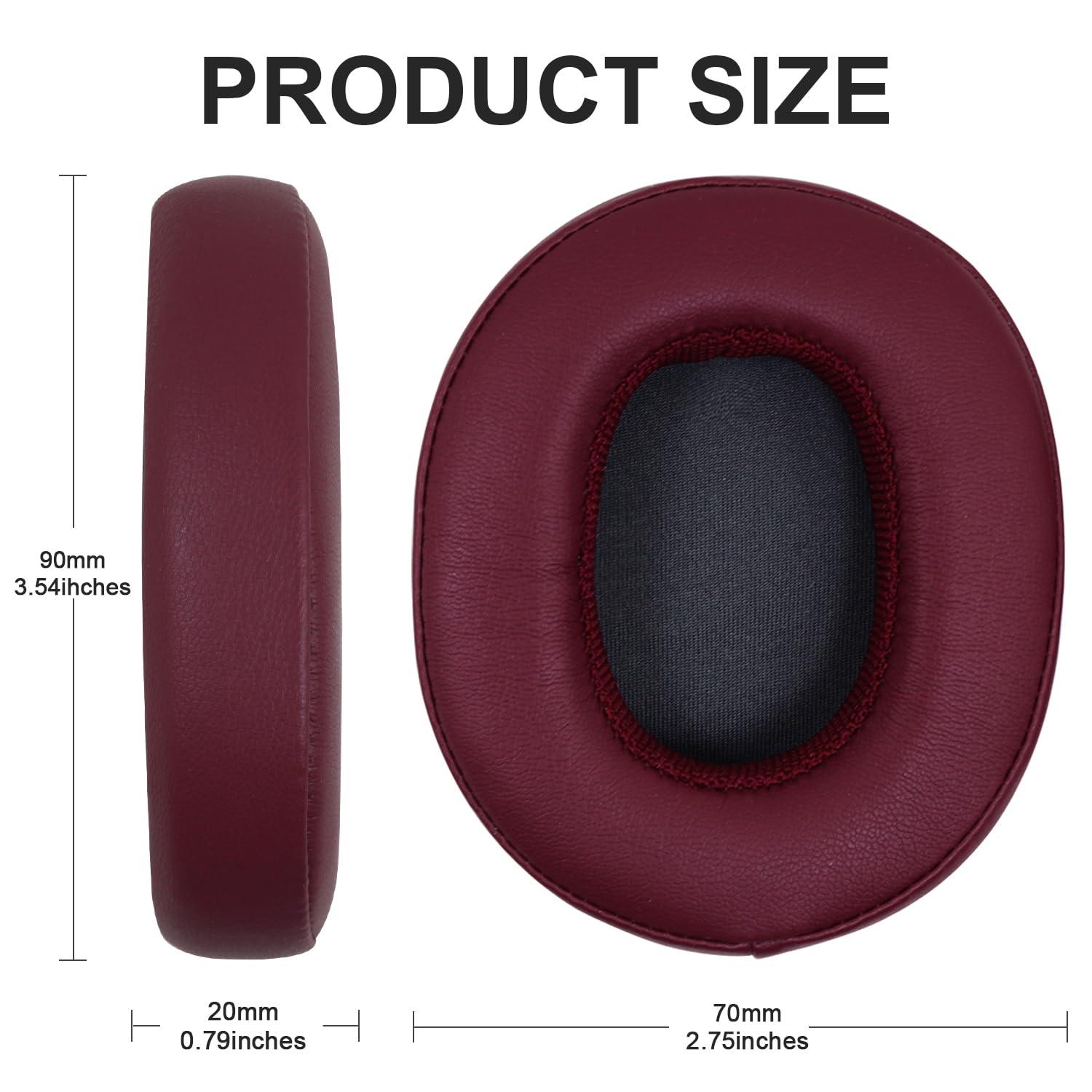 Niukeke Replacement Ear Pads for Skullcandy Crusher Wireless/Evo/ANC Hesh 3/EVO/ANC, Headphones Earpad Cushions, Headset Ear Covers Also Fit Skullcandy Venue Wireless Headphones