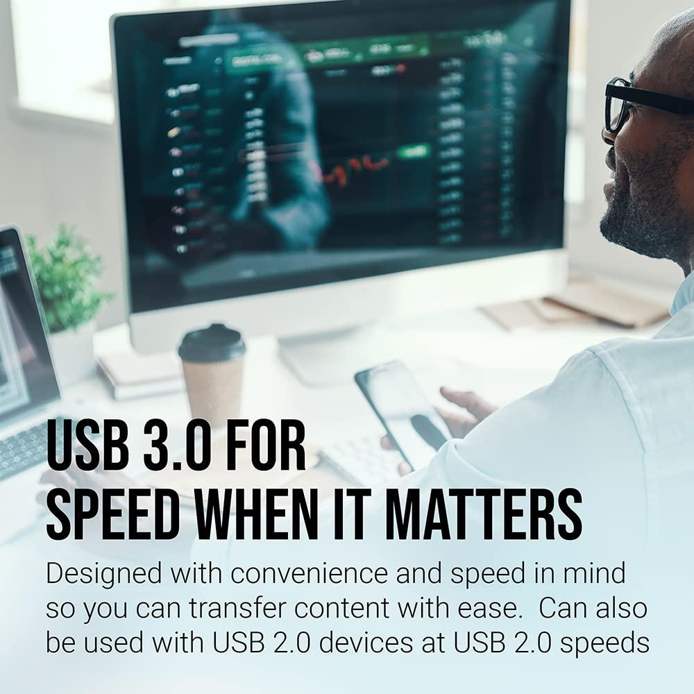 PNY PNY 32GB Turbo Attache 3 USB 3.0 Flash Drive, Grey (Pack of 5)