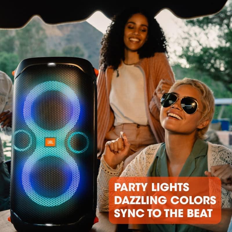 JBL JBL PartyBox 110 - Portable Party Speaker with Built-in Lights, Powerful Sound and deep bass, Black