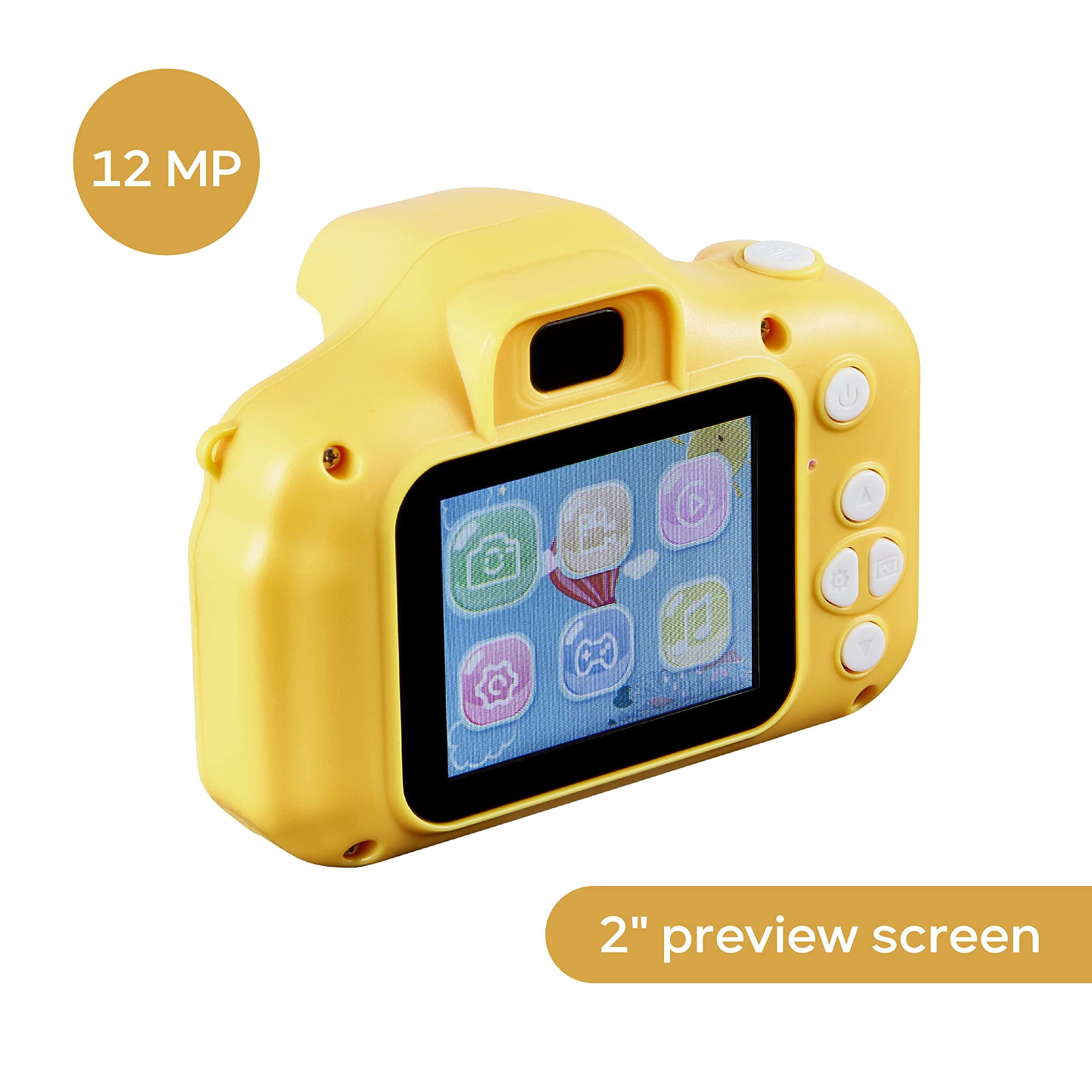 Vivitar Vivitar Kidzcam Camera - Christmas, Birthday Gifts for Boys and Girls, 12 MP HD Camera and Digital Video Recording, Kids Digital Camera Toys for Kids 5 and Up