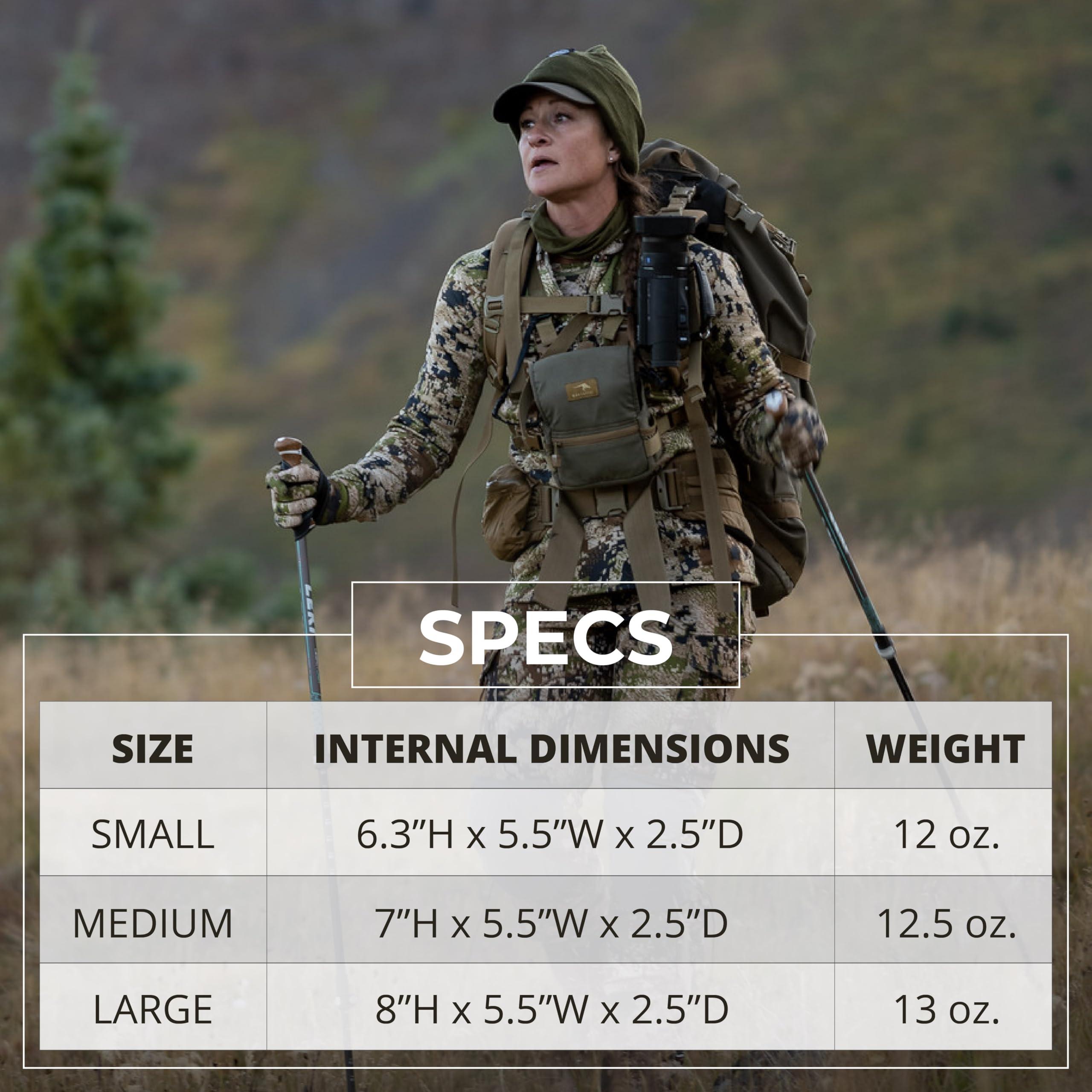 Marsupial Marsupial Gear Binocular Pack with Standard Harness, Wolf/Coyote, Small