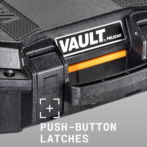 Pelican Pelican Vault - V200 Multi-Purpose Hard Case with Foam for Camera, Drone, Equipment, Electronics, and Gear (OD GReen)