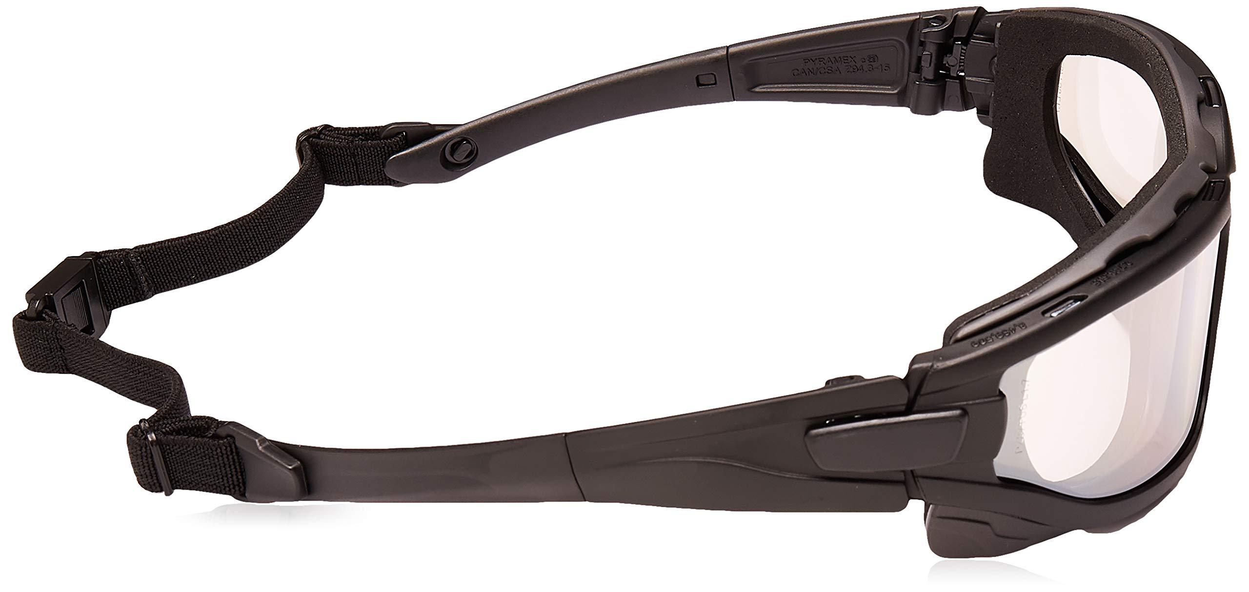 Pyramex Safety Pyramex I-Force Sporty Dual Pane Anti-Fog Goggle, Indoor/Outdoor Mirror Anti-Fog Lens