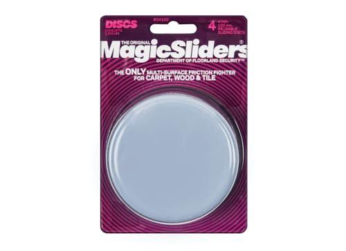 Magic Sliders Magic Sliders 4100 Series 4PK 4\" RND Sliding Disc, 1, Blue