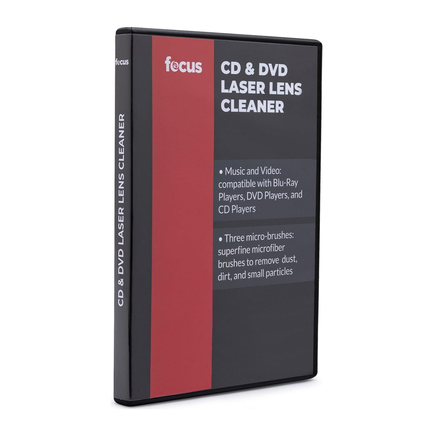 Sony Sony DVP-SR510H 1080p Upscaling DVD Player Bundle with CD/DVD Lens Cleaner (2 Items)