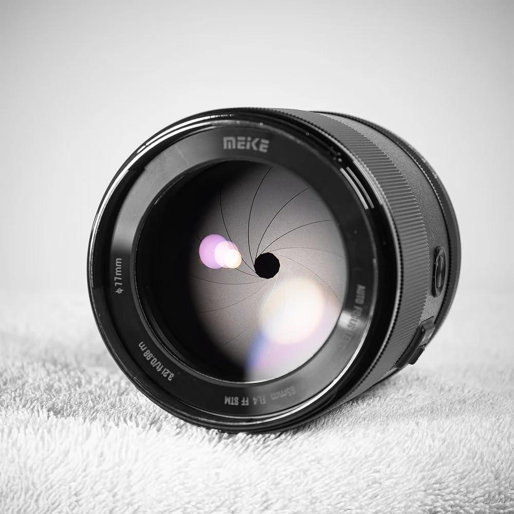 DirectNine Basics DirectNine Basics Meike 85mm F1.4 autofocus Full Frame Lens Suitable for Canon Nikon Sony L Mount Cameras