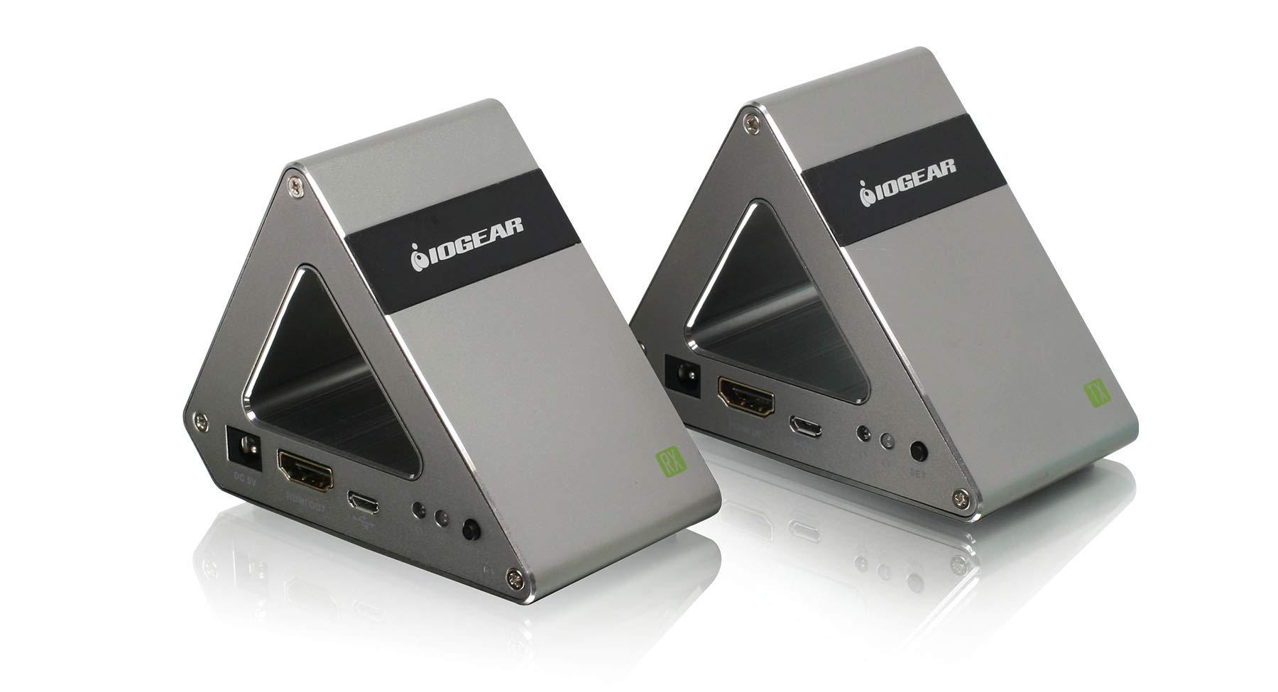 IOGEAR IOGEAR Wireless 4K UHD Ultra-Fast 60GHz HDMI Computer/TV/Projector for Uncompressed Audio/Video Streaming - GW4K30GH60