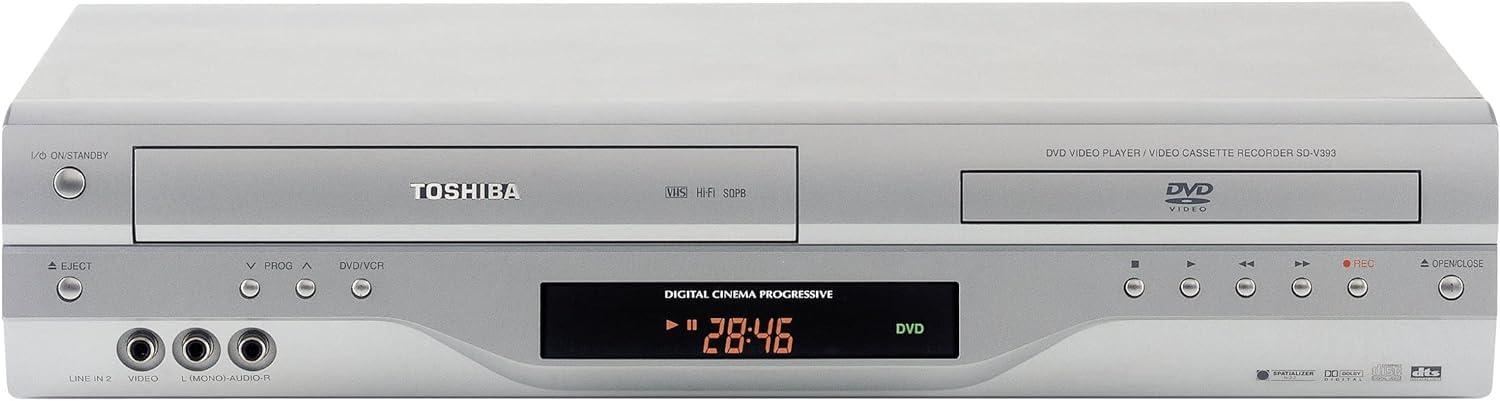TOSHIBA Toshiba SD-V393 Progressive Scan DVD Player/VCR Combo (Renewed)