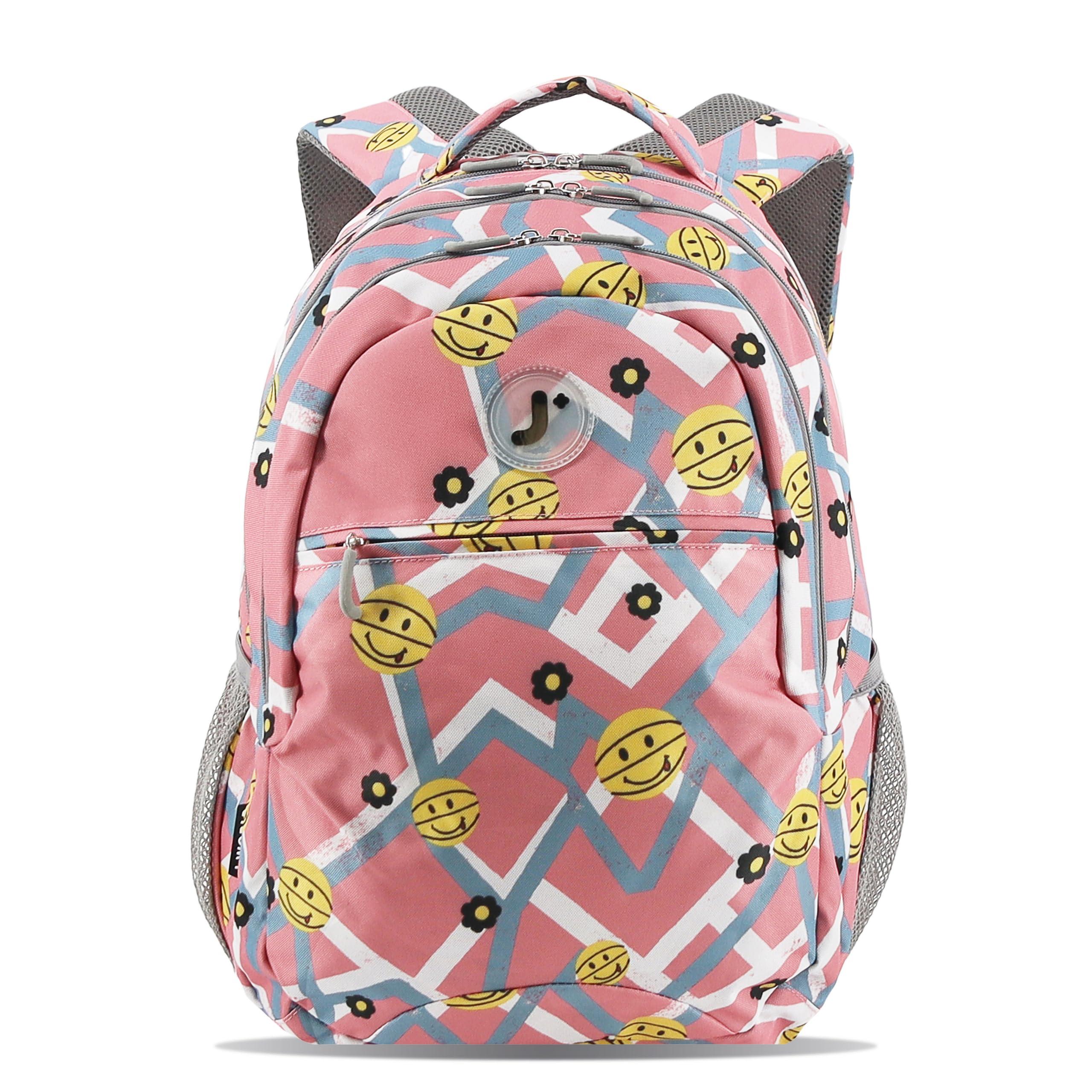 J World New York J World New York Cornelia School Backpack for Kids. Cute Womens Laptop Bookbag, Basketbally, One Size