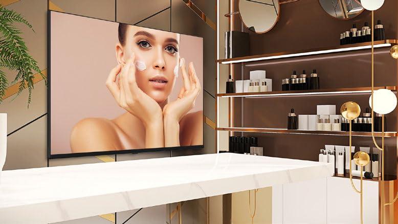 Avarro Generic Avarro V2-P65ES Pro E Series 65"" 4K Ultra HD LED Commercial Display; 350 Nits Brightness; 16/7 Operation; 3840x2160 Resolution; Slim Design; 16:9 Aspect Ratio, Black