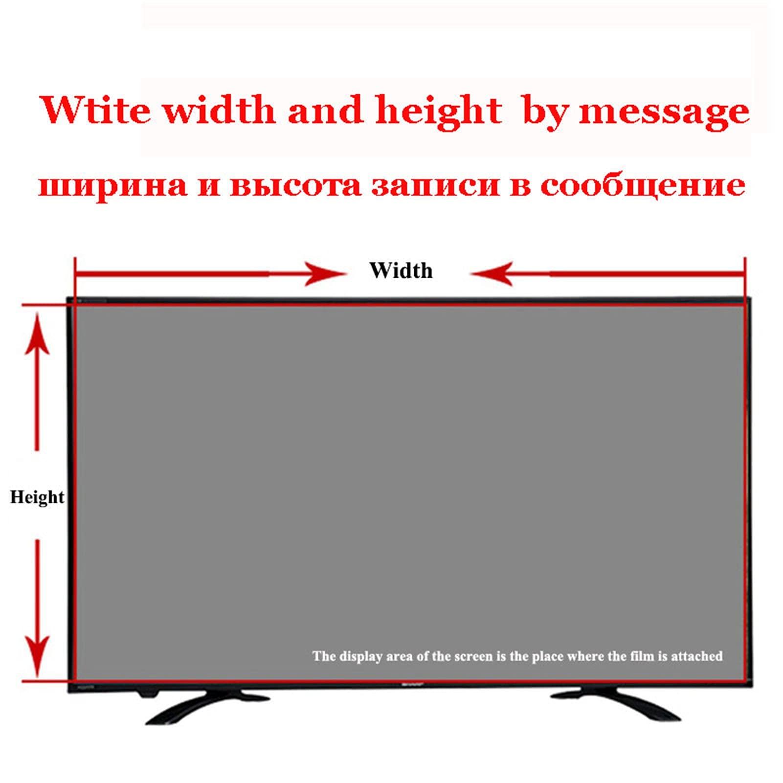 GFSD GFSD TV Screen Protector Film for 27-75 Inch LG OLED 4K Smart OLED TV Anti-Glare/Anti Blue Light/Anti Scratch, Relieve Eye Fatigue (Color : Matte Version, Size : 37 inch 819460mm)