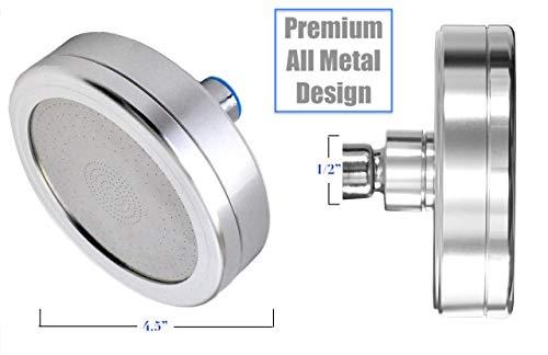 Barclays Buys Better Home Goods Shower filter for hard water: Filtered shower head: All metal shower: Soft rain: Water filter by Barclays Buys