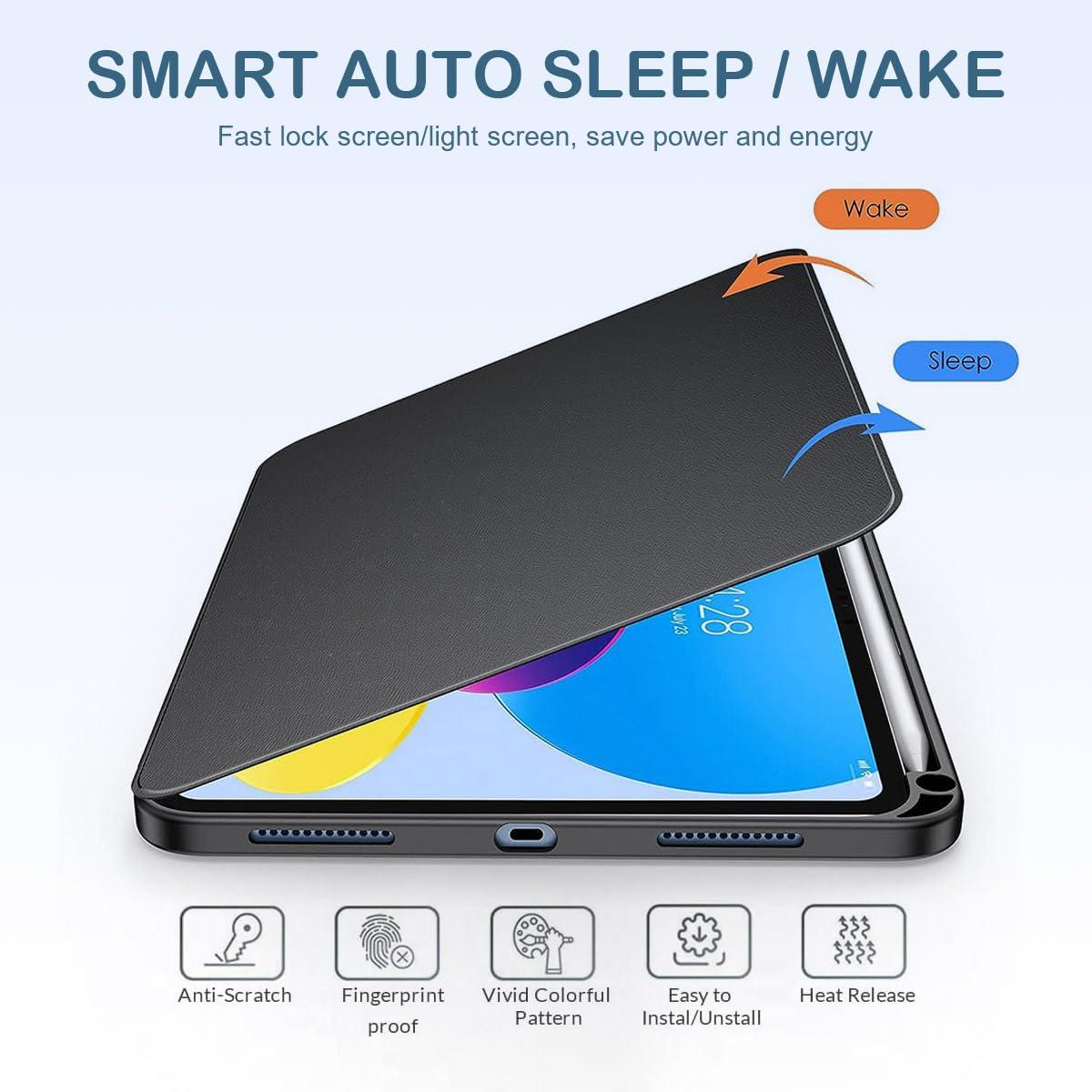 SuSuTiFy Personalized Custom Case for iPad Air 2nd Gen 2014 / Air 1st Gen 2013 9.7 Inch with Pencil Holder,Collage Picture Photo 360 Degree Rotating Folio Stand Cover,Premium Shockproof Auto Wake/Sleep,Grey