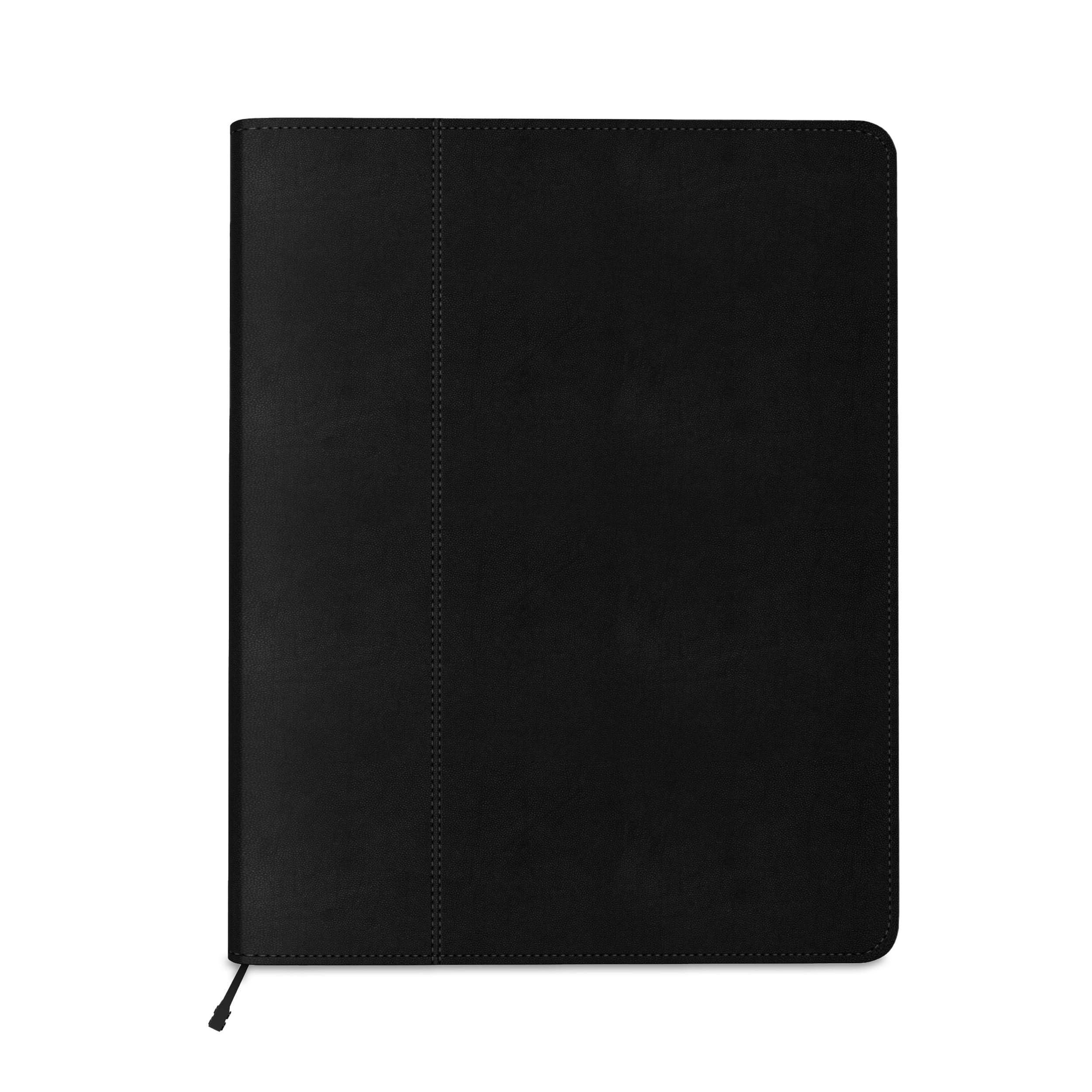 KHOMO KHOMO Universal Padfolio Case - Portfolio Organizer for Tablet 8.5 up to 11 inch –PU Leather Notebook Pad Holder Folder for iPad, Air, Pro & Others