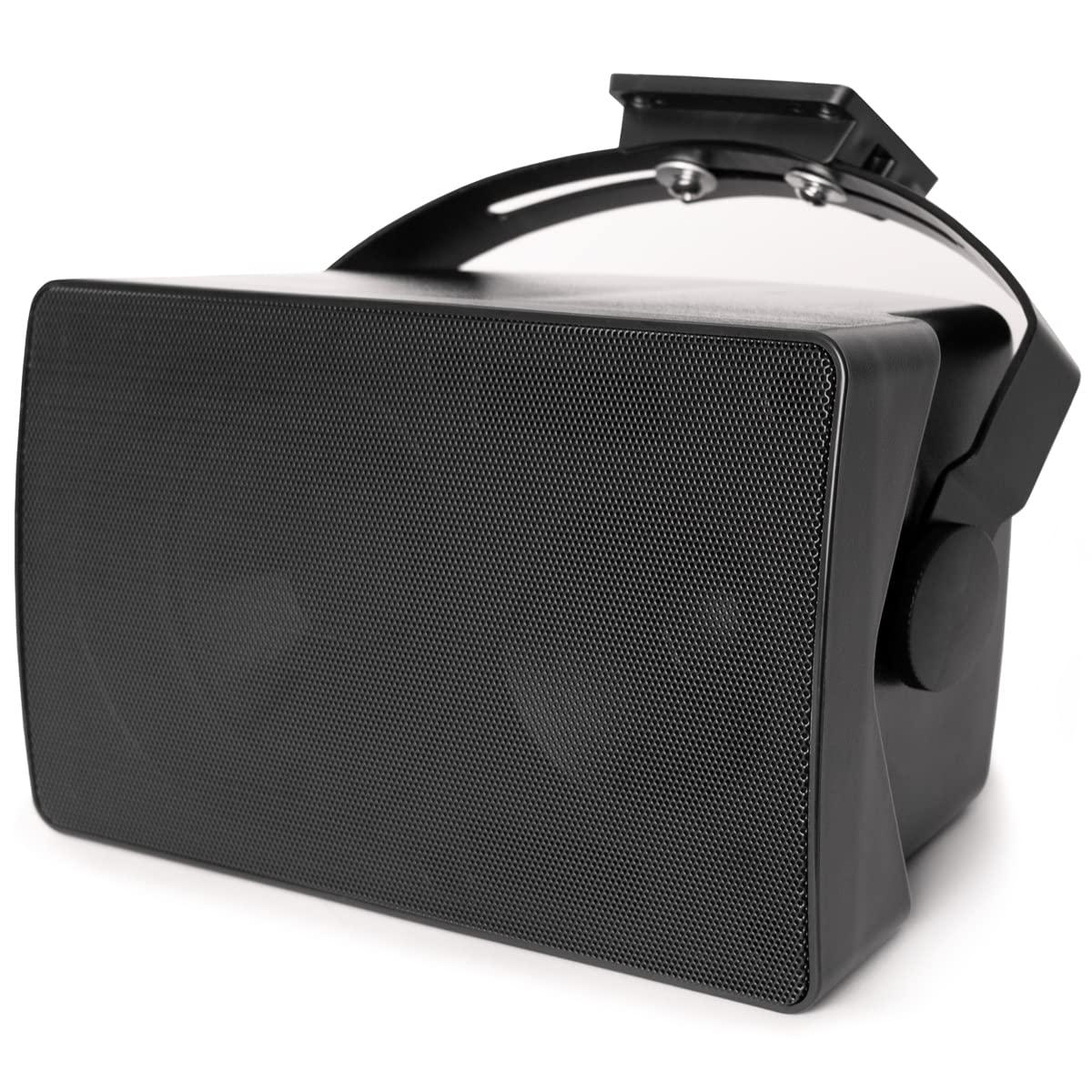 Pure Resonance Audio Pure Resonance Audio S6 6.5\" Outdoor Surface Mount Loudspeaker (2-Pack, Black)