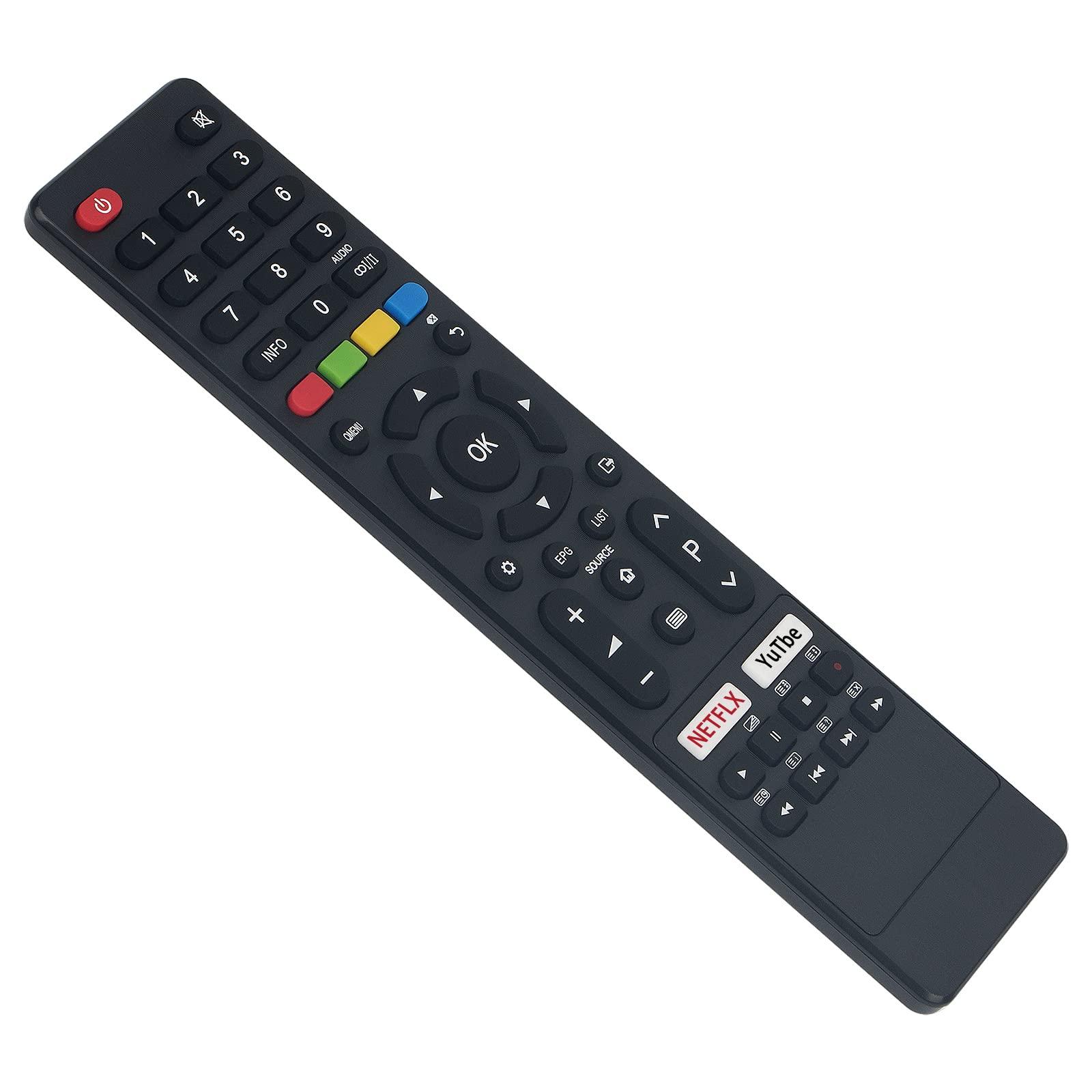 PERFASCIN RM-C3348 RM-C3349 RM-C3354 Replacement Remote Control for JVC 4K UHD LED HDTV Android TV LT-50KB585 LT-40N5105A LT-55KB695 LT-32KC197 LT 32KC197 LT-65KC595 T32KC197 LT65KC595