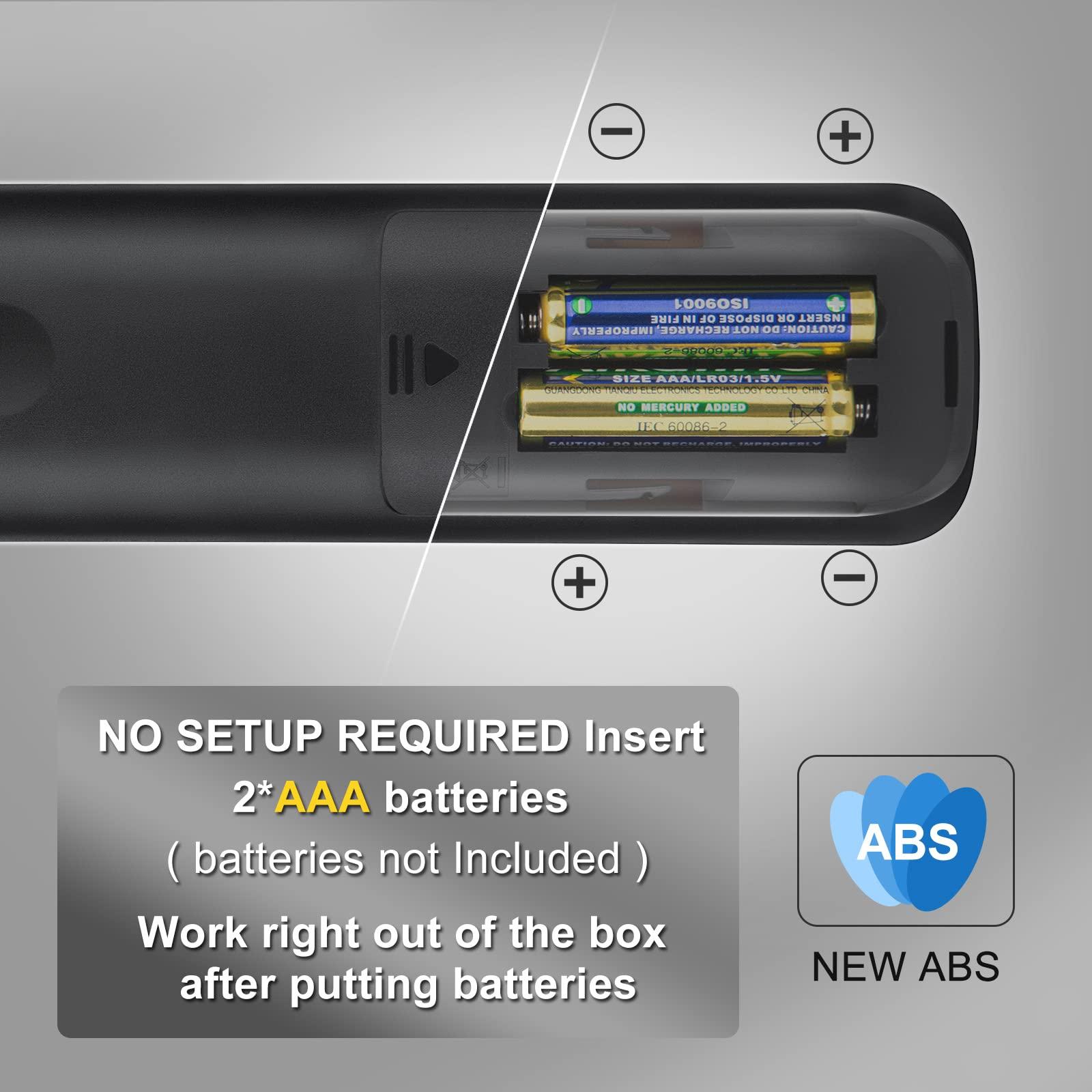 OMAIC for Hisense-TV-Remote Replacement, Universal Remote Control for All Hisense Smart TVsPack of 2