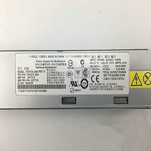 IndustrialMaker PSU for X3550 M3 X3650 M3 675W Power Supply 7001578-J000 7001578-J002 39Y7216 39Y7218 39Y7235 39Y7236 39Y7217