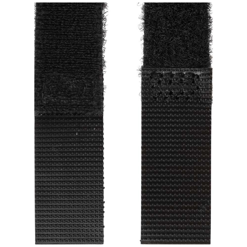 Klein Tools Klein Tools 450-600 Cable Organizer, Hook and Loop Cinch Strap Cable Ties, Includes Two 6-Inch, Two 8-Inch and Two 14-Inch Straps, Black