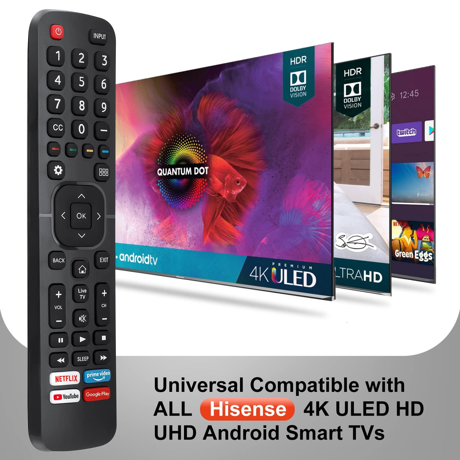 OMAIC for Hisense-TV-Remote Replacement, Universal Remote Control for All Hisense Smart TVsPack of 2