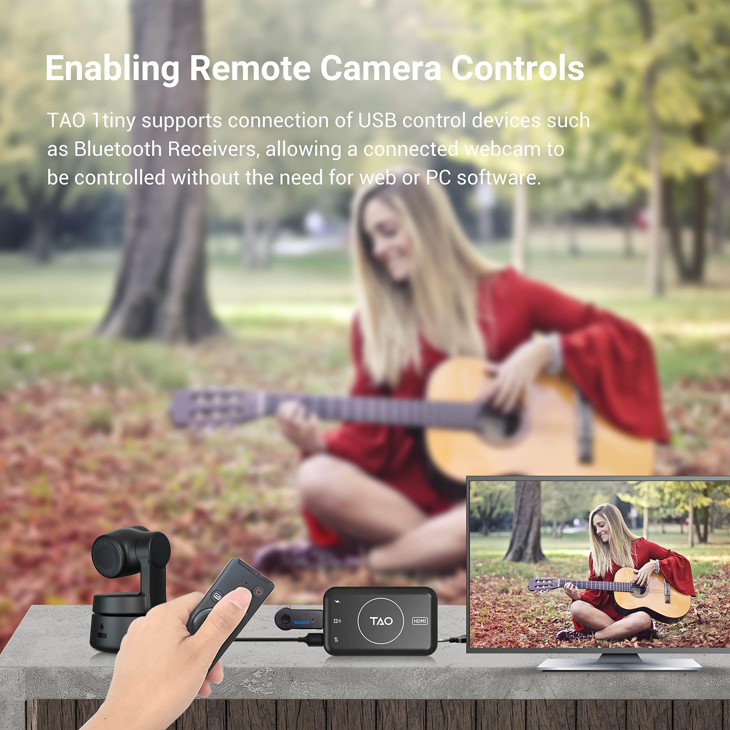 threesheep UVC to HDMI Convertor Turn Your Webcam/Laptop/Tablet into a Powerful Workstation USB C Decoder Compatible with PTZ Camera Main Streaming Switchers Plug and Play Up to 4K 60Hz (No Computer Required)