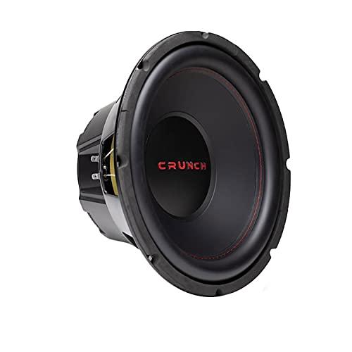 Crunch Crunch CRW12D4 CRW Series 12-Inch 800-Watt Dual-Voice-Coil Dual-4-Ohm Subwoofer