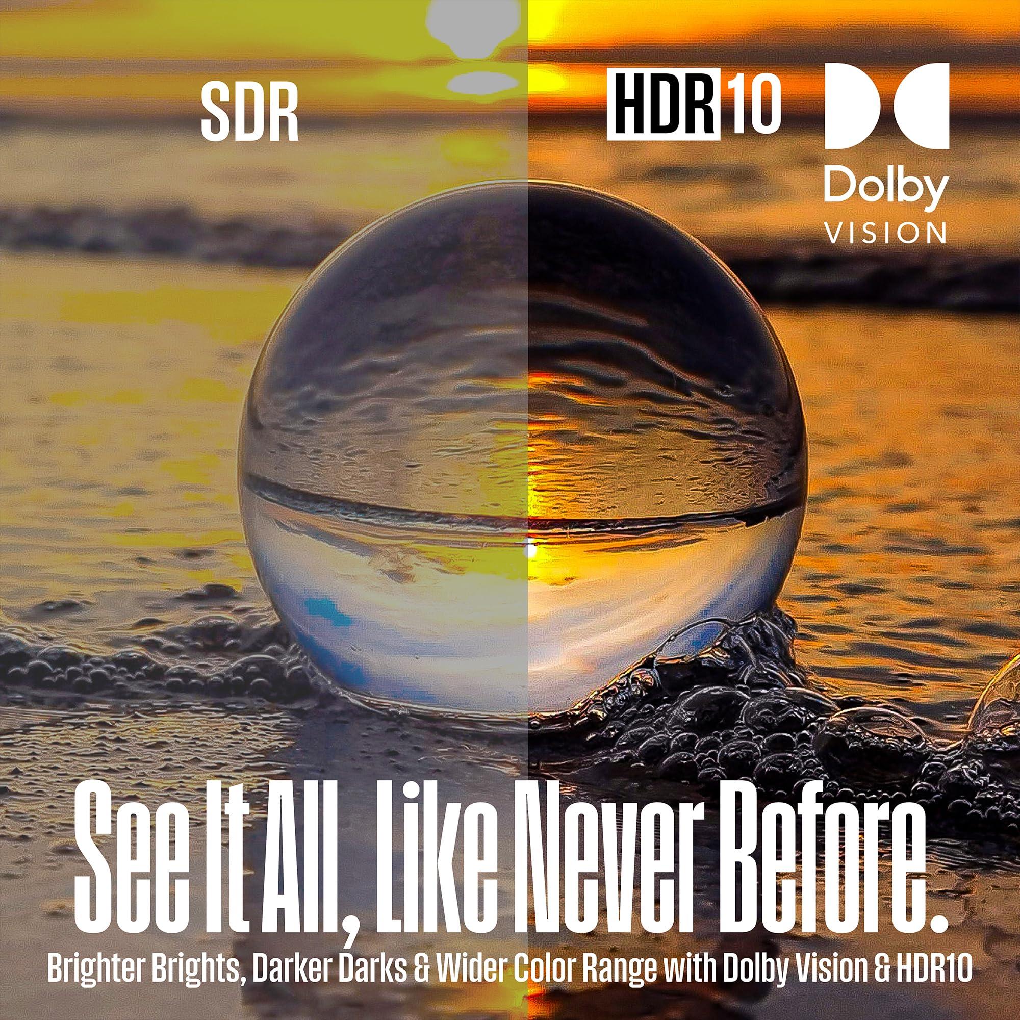 Westinghouse Westinghouse Edgeless QLED Roku TV - 50 Inch Smart Television, 4K UHD w/HDR 10+, Dolby Vision, Wi-Fi & Mobile App Connectivity, Flat Screen Compatible w/Apple Home Kit, Alexa, & Google Assistant