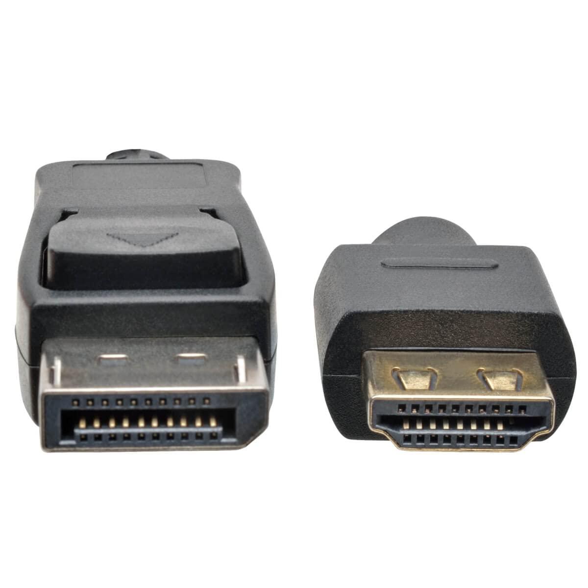 Tripp Lite Tripp Lite DisplayPort 1.4 to HDMI Active Adapter Cable, UHD 4K @ 60Hz Video, HDR, HDCP 2.2, 6 Feet / 1.8 Meters, 3-Year Warranty (P582-006-HD-V4A)