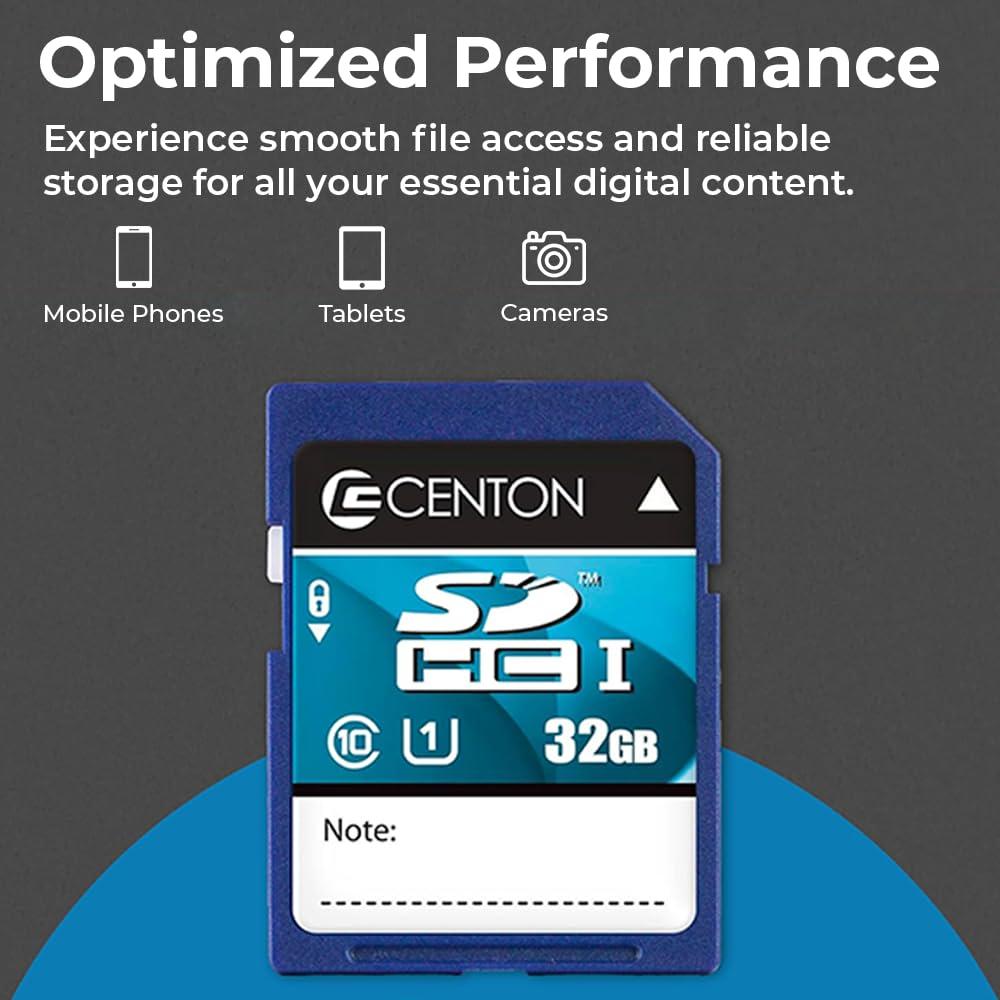 Centon Centon MP SDXC Card,UHS1,128GB 5 Pack