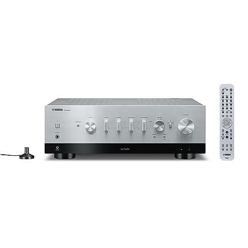 Yamaha Audio Yamaha R-N800A Network Receiver with Phono and Built-in DAC, Silver