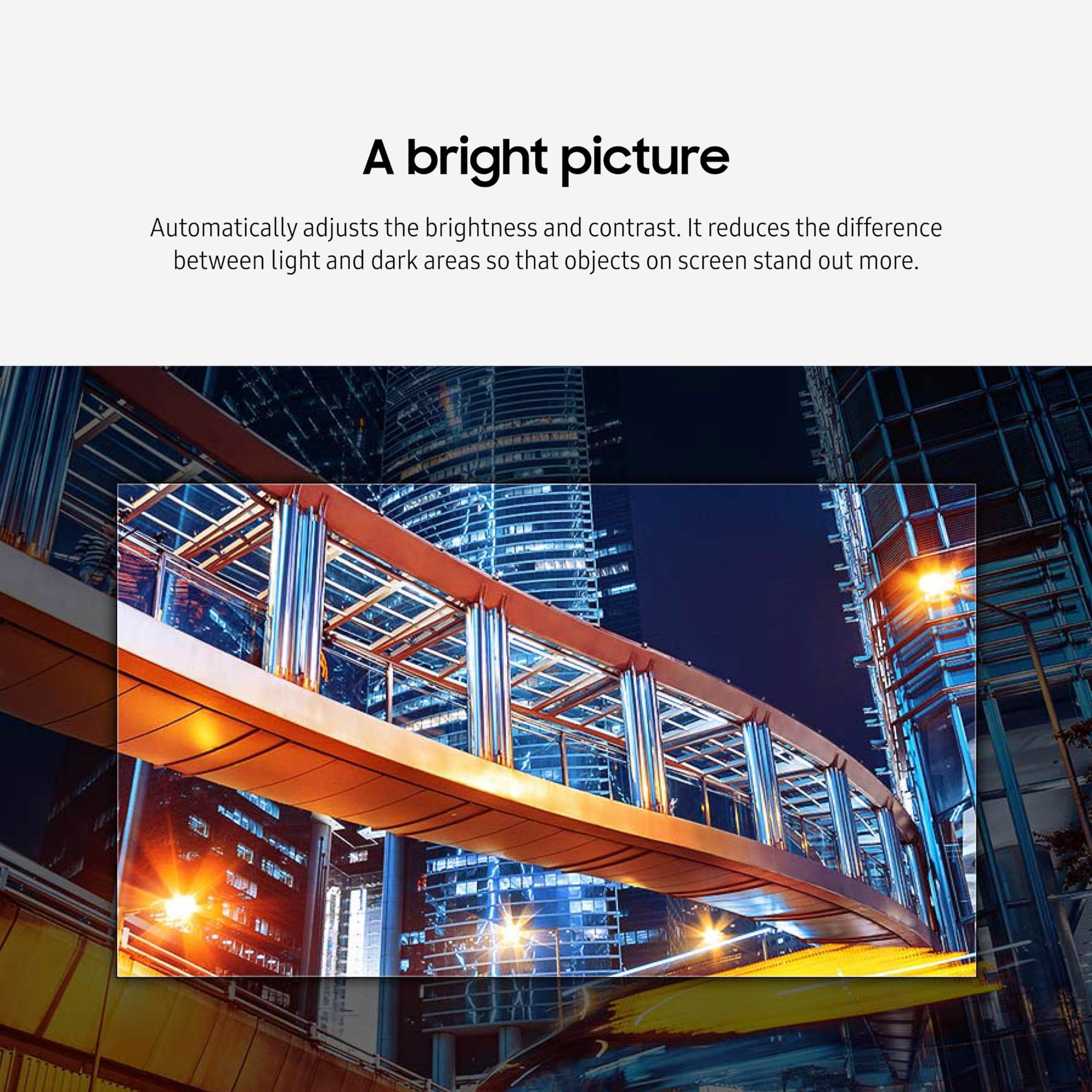 SAMSUNG Samsung 43-in DU7200 Crystal UHD Smart TV - UN43DU7200FXZA (2024) (Renewed)