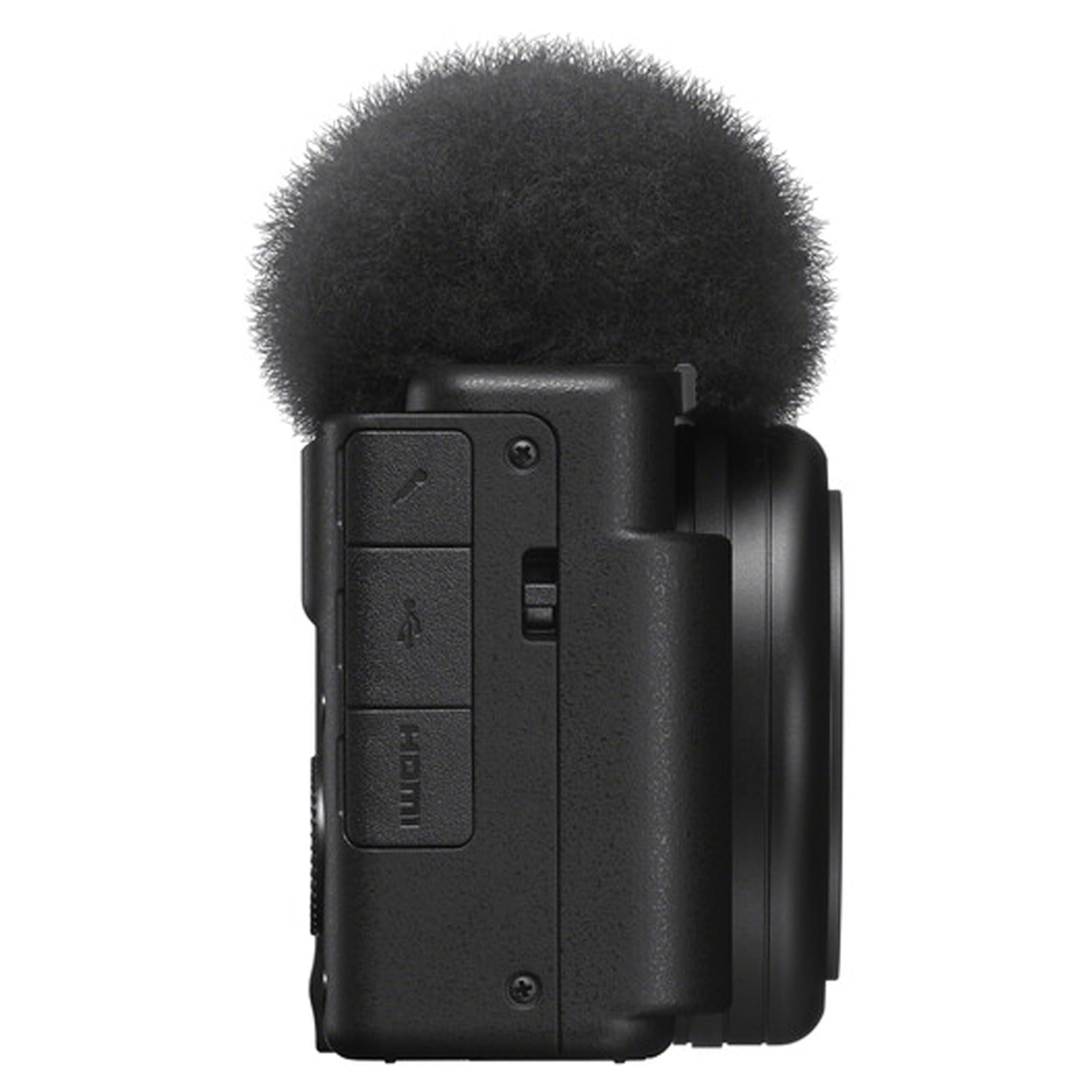 Sony Sony ZV-1F Vlogging Camera |20.1MP | 64GB Extreem Speed Memory,.43 Wide Angle & 2X Lenses, Case. Tripod, Filters, Hood, Grip,Editing Software Kit -Deluxe Bundle, Compact, Black