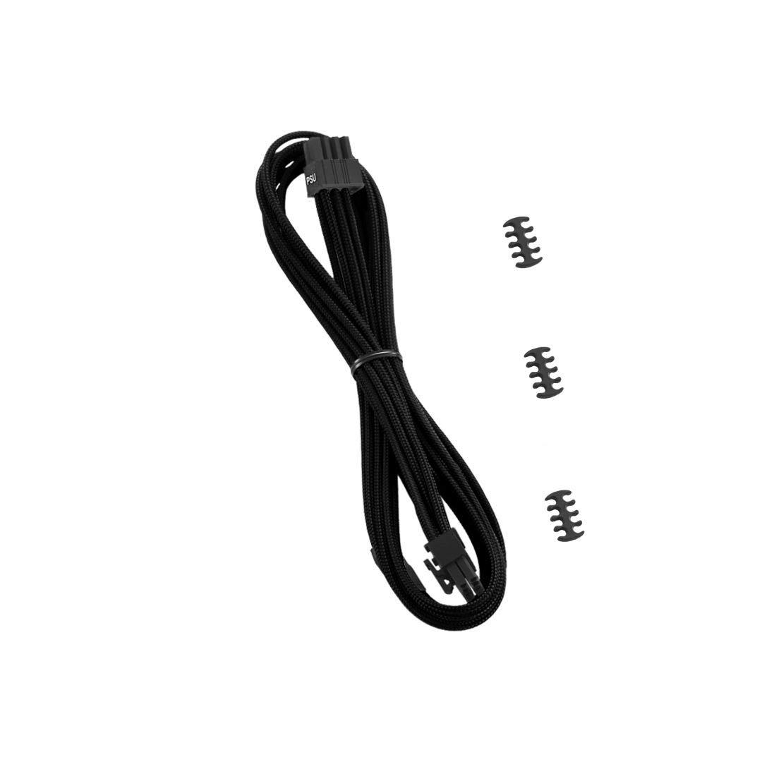 CableMod CableMod C-Series Classic ModMesh Sleeved 8-pin PCI-e Cable for Corsair Type 4 RM Black Label/RMi/RMX (Black, 60cm)