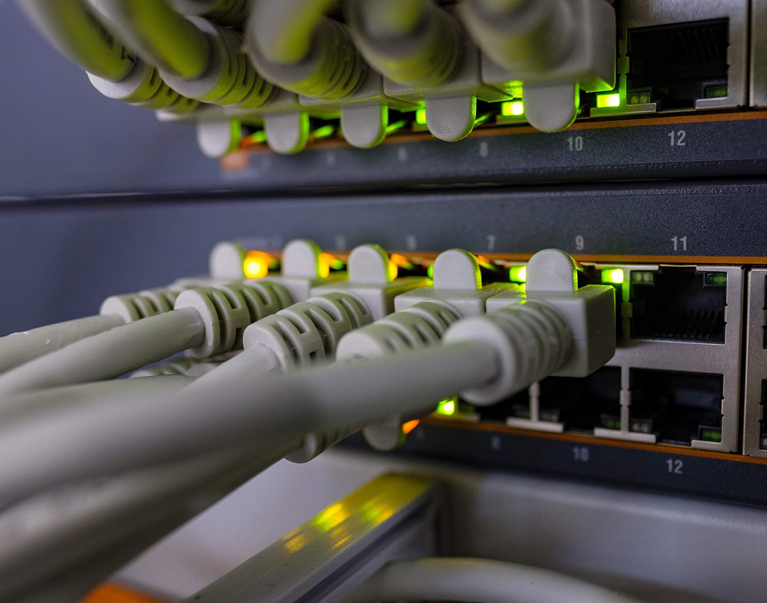 Triplett Triplett 50' Black CAT6A 10GBPS Professional Grade SSTP 26AWG Patch Cable (CAT6A-50BK)