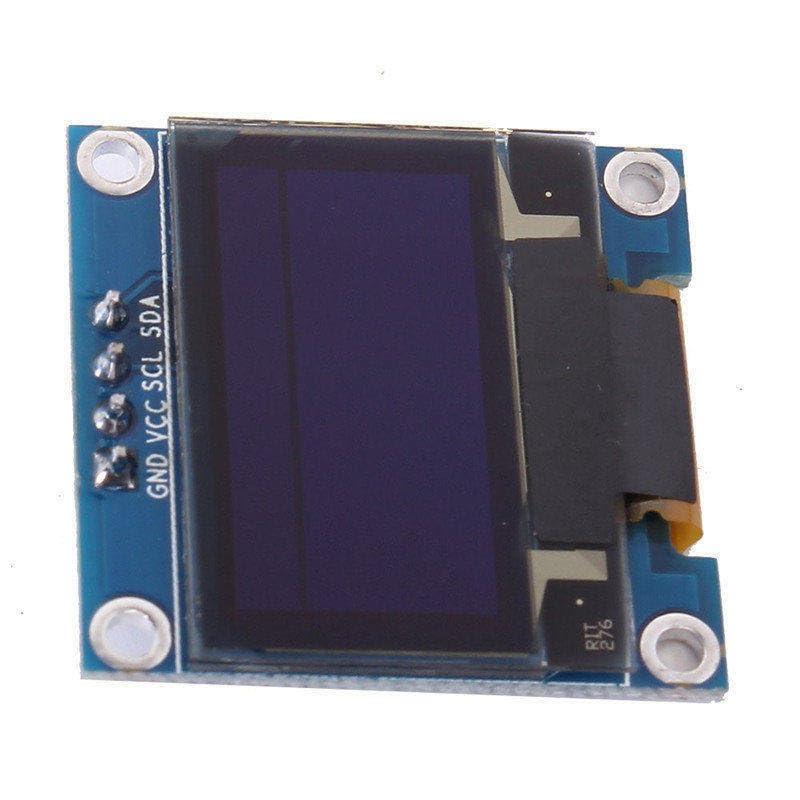 DirectNine Basics 0.96 inch Blue OLED Display Module IIC Serial 128X64 I2C SSD1306 12864 LCD Screen Board GND VCC SCL SDA for Arduino