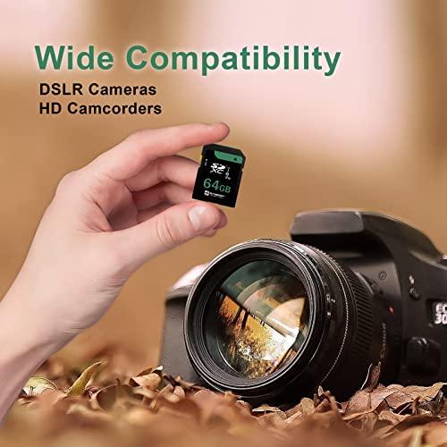 Synergy Digital Nikon Coolpix A300 Digital Camera Memory Card 64GB Secure Digital Class 10 Extreme Capacity (SDXC) Memory Card