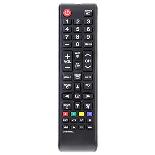 PerFascin PERFASCIN Replacement Remote AA59-00666A Fit for Samsung TV UN46ES6003FXZA UN55EH6001F UN55EH6001FXZA UN55EH6001FXZATH03 UN55ES6003F UN55ES6003FXZA UN55ES6003FXZATS01 UN60EH6003F