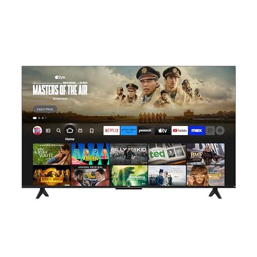 TCL TCL 50-Inch Class S5 UHD 4K LED Smart TV with Fire TV (50S551F, 2024 Model), Dolby Vision, HDR PRO+, Dolby Atmos, Alexa Built-in with Voice Remote, Apple AirPlay 2 Compatibility, Streaming Television