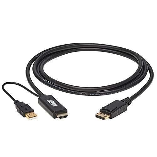 Tripp Lite Tripp Lite HDMI to DisplayPort Adapter Cable Active 4K USB Power M/M 2M (P567-02M)