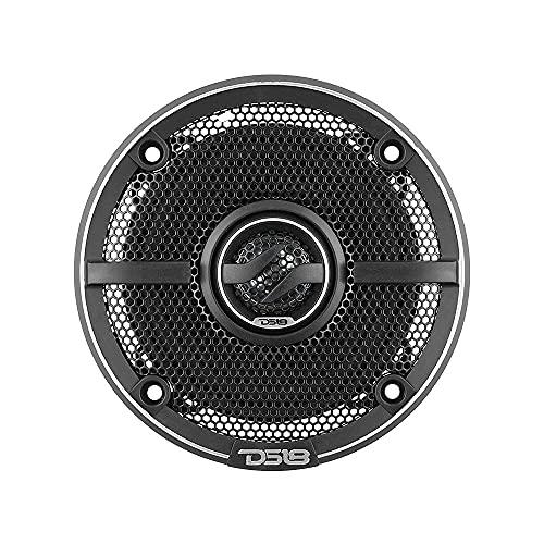DS18 DS18 ZXI-44 4\" Car Audio Coaxial Speaker with Built in Neodymium Tweeter and Kevlar Cone 2 Way 150 Watts Max 4 Ohm (2 Speakers)