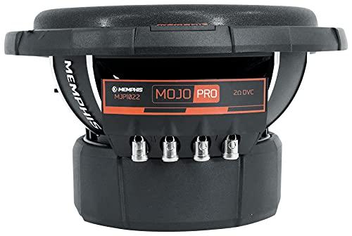 Memphis Audio Memphis Audio MJP1022 10 in 1500 Watt MOJO Pro Car Audio Subwoofer DVC 2 ohm Sub, Black