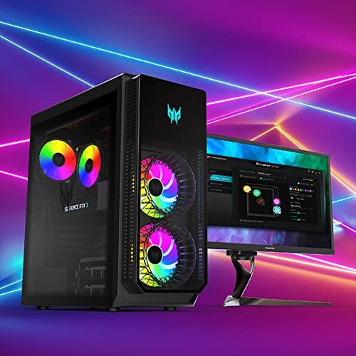 acer Acer Predator Orion 5000 PO5-640-UR11 Gaming Desktop | 12th Gen Intel Core i7-12700F 12-Core | NVIDIA GeForce RTX 3080 | 16GB DDR5 | 1TB PCIe Gen4 SSD | 2TB HDD | Intel Wi-Fi 6E | RGB Keyboard & Mouse