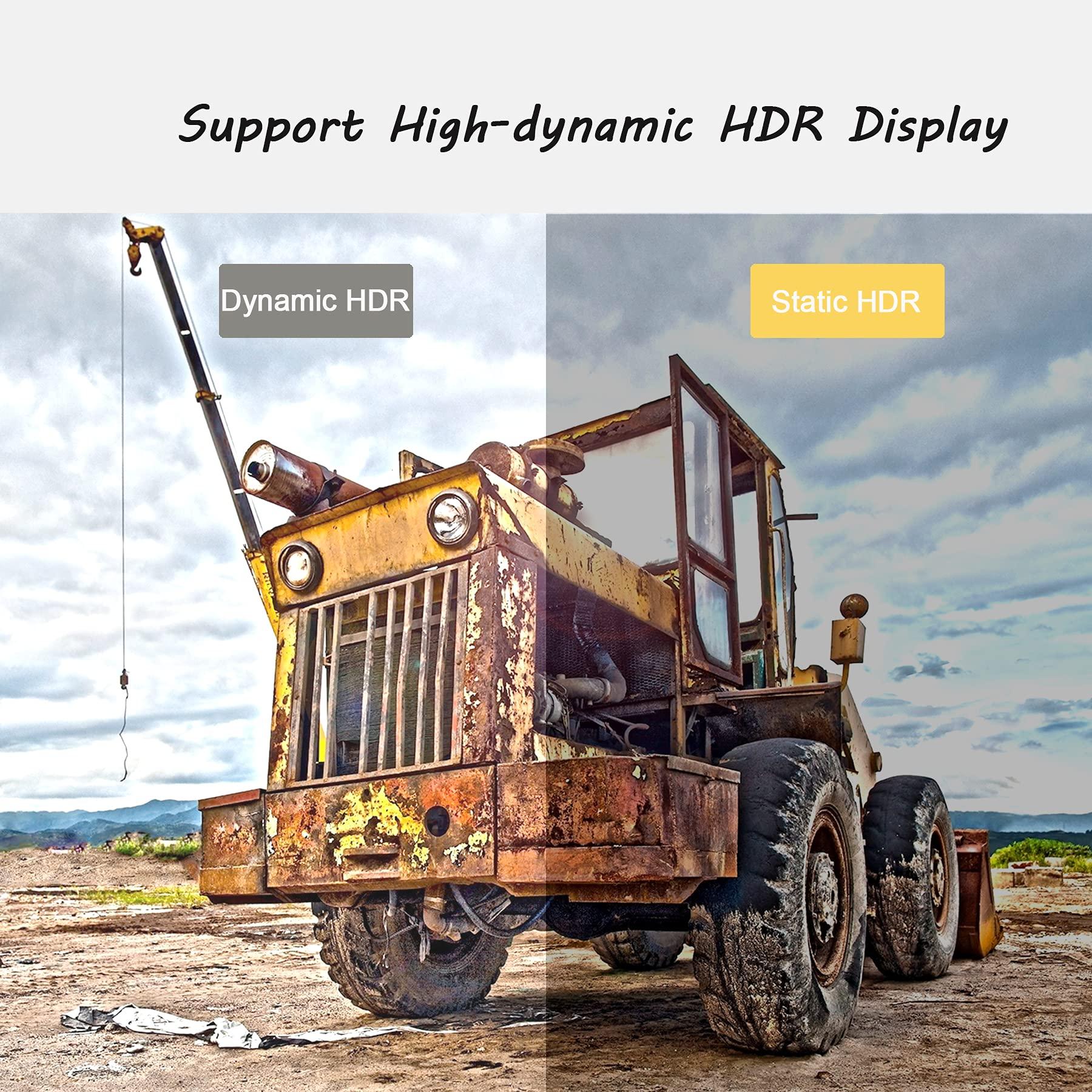 Aieloar Aieloar Fiber Optic HDMI 2.1 Cable 65ft, 8K HDMI Cable 60Hz Support with Ultra High Speed 48Gbps,4K@120Hz,Dynamic HDR10,eARC,HDCP2.2