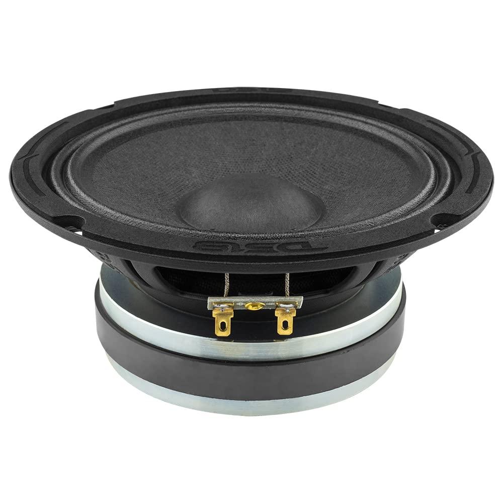 DS18 DS18 6PRO300MB-4 PRO 6.5\" Mid-Bass Loudspeaker 300 Watts Max Power 150 Watts RMS 4-Ohm - Powerful Midbass Speaker for Pro Car Audio Sound System - 1 Speaker