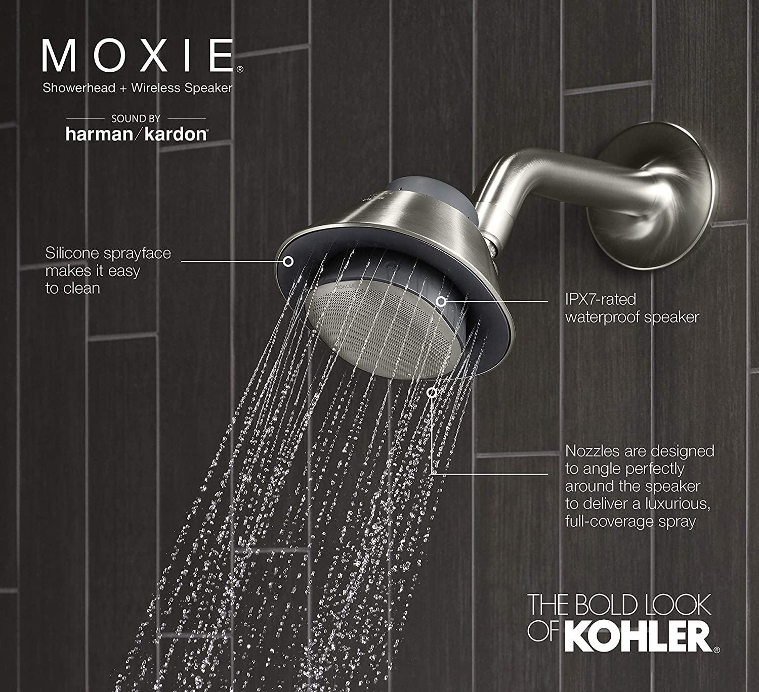 Kohler MOXIE 2.5GPM SHOWERHEAD/BLUETOOTH