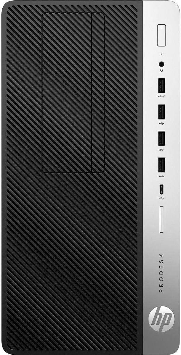 HP HP ProDesk 600G4 Tower Desktop Computer | Intel i7-8700 (3.4) | 32GB DDR4 RAM | 1TB SSD Solid State | Wi-Fi 5G + Bluetooth | Windows 11 Professional | Home or Office PC (Renewed)