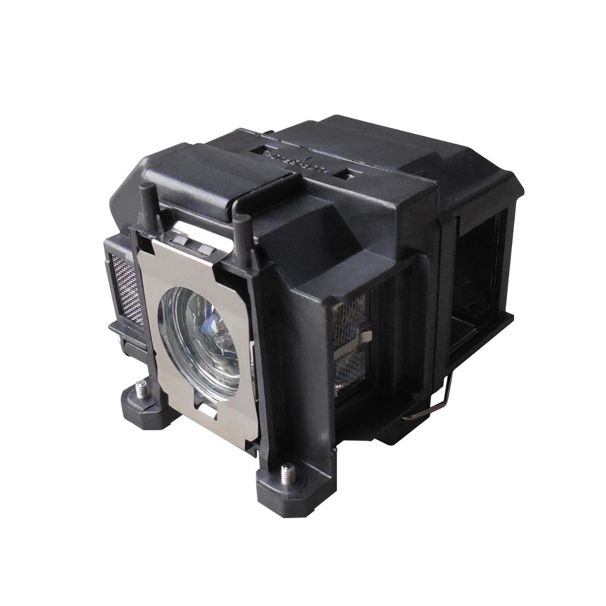 SORNEICDR Projector Lamp for Epson EL PLP67/V13H010L67 EB-S02 EB-S02H EB-X11 EH-TW480 EH-TW550 EB-X12 EB-X02 EB-S01 EB-S11 EB-S12 Home Cinema 500 707HD 710HD 7 50HD H436B H433B EX3210 EX3212, with Housing